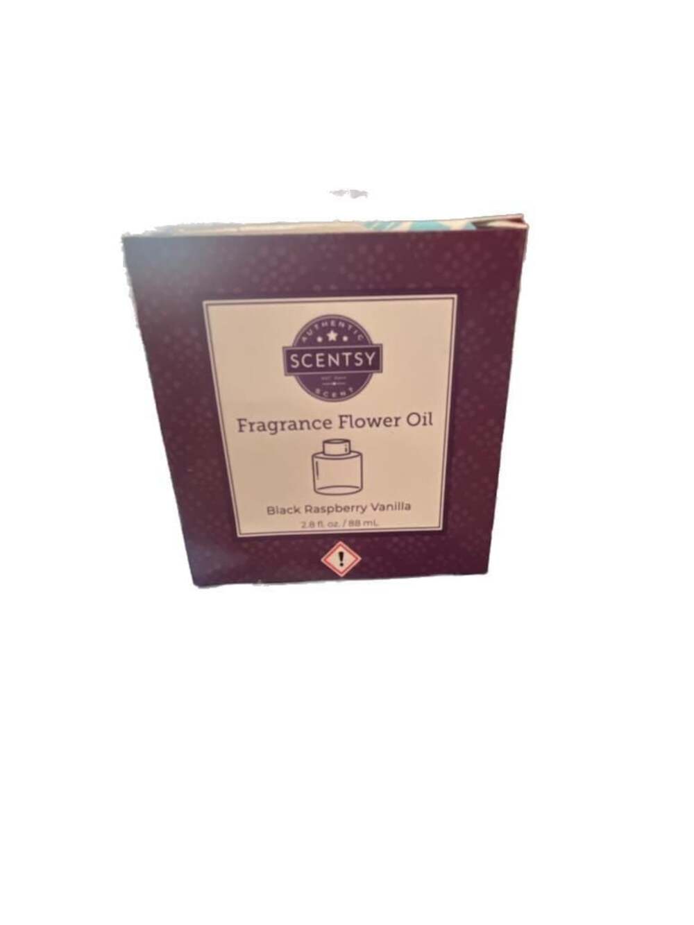 Scentsy Fragrance Flower Oil Black Raspberry Vanilla 2.8 fl. oz.